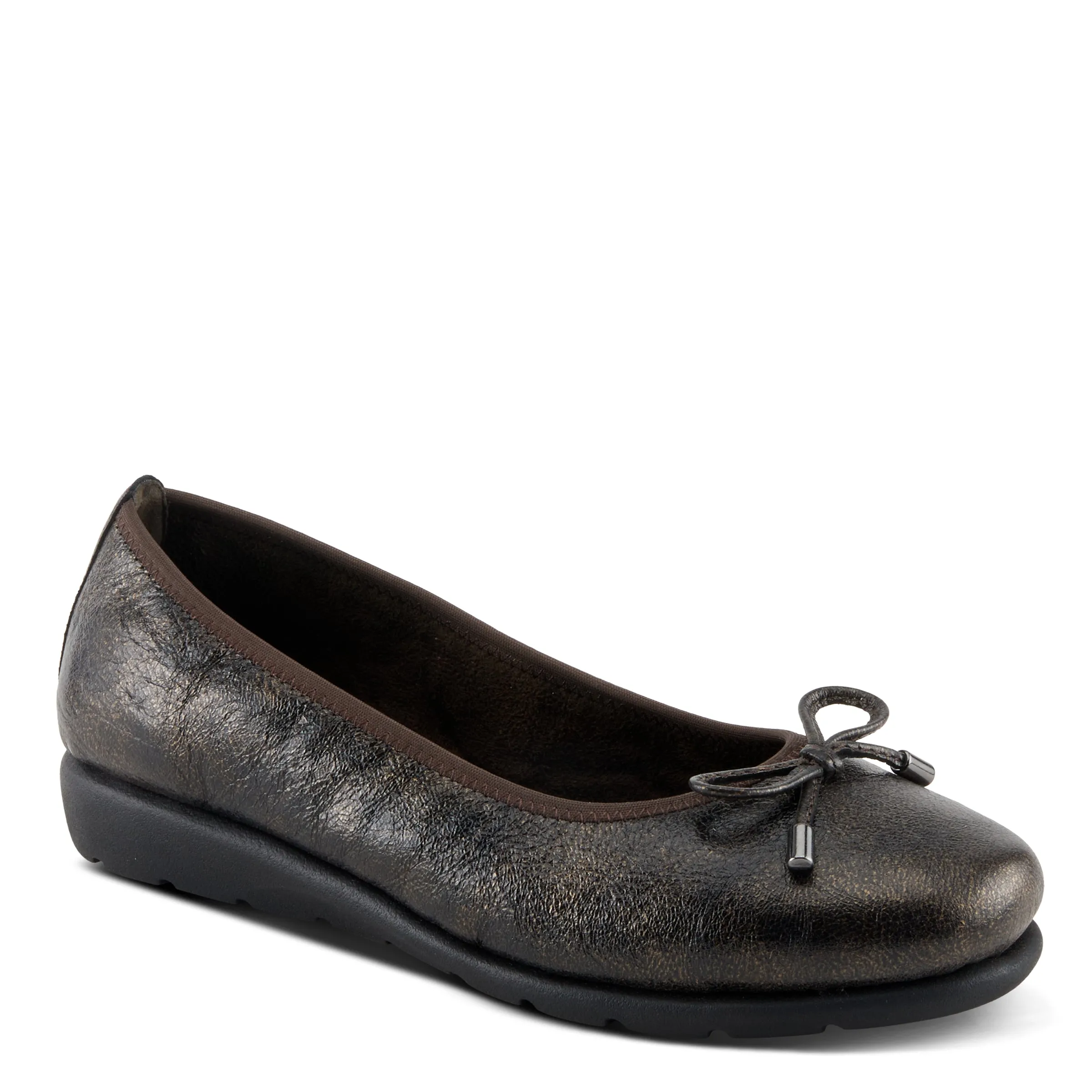 Spring Step Shoes Chesser Women's Leather Classic Ballet Flat Shoes