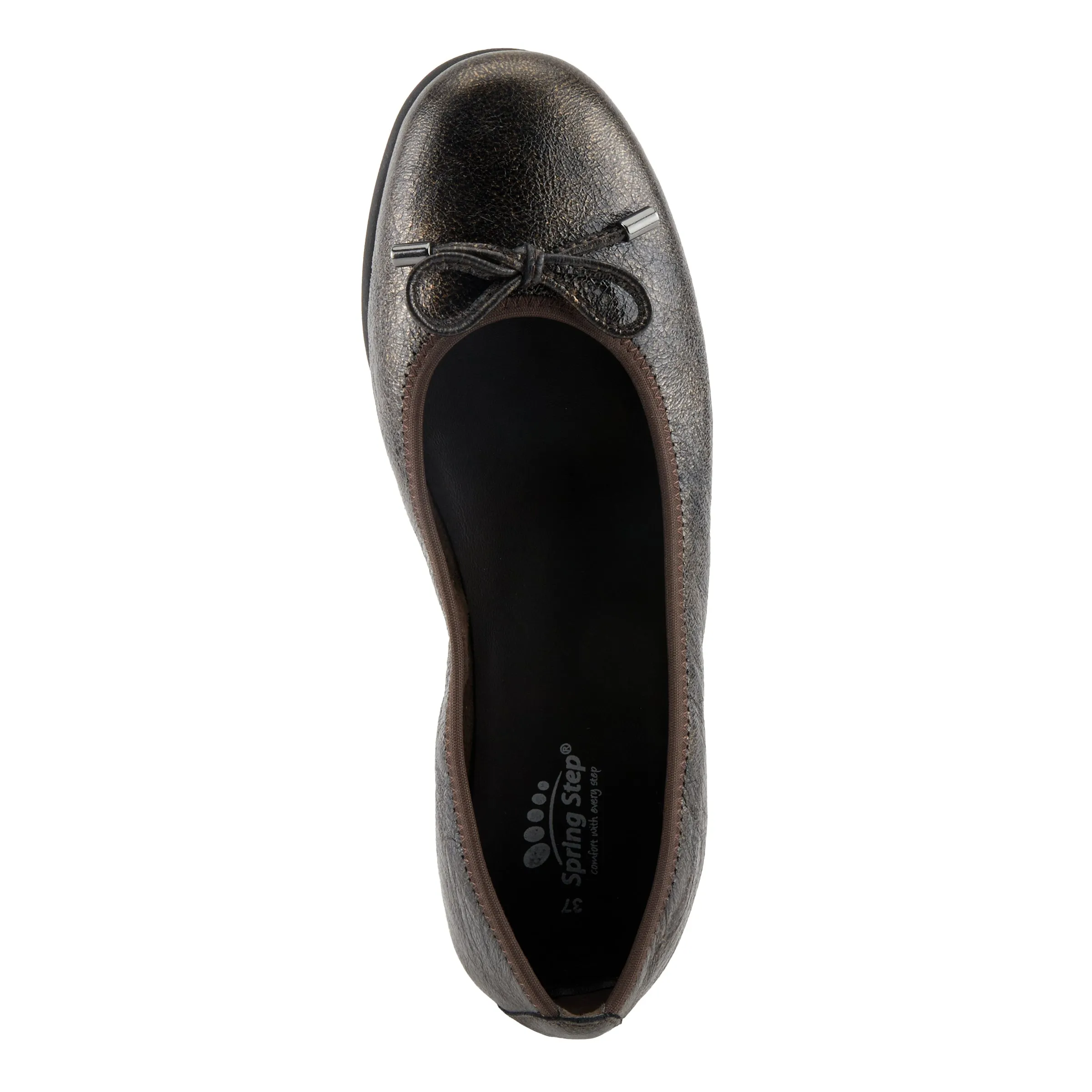 Spring Step Shoes Chesser Women's Leather Classic Ballet Flat Shoes