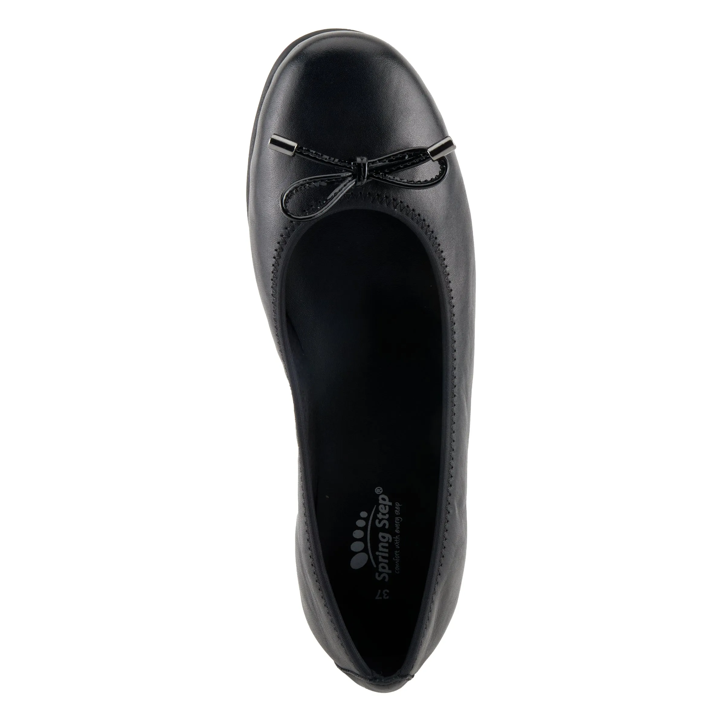 Spring Step Shoes Chesser Women's Leather Classic Ballet Flat Shoes