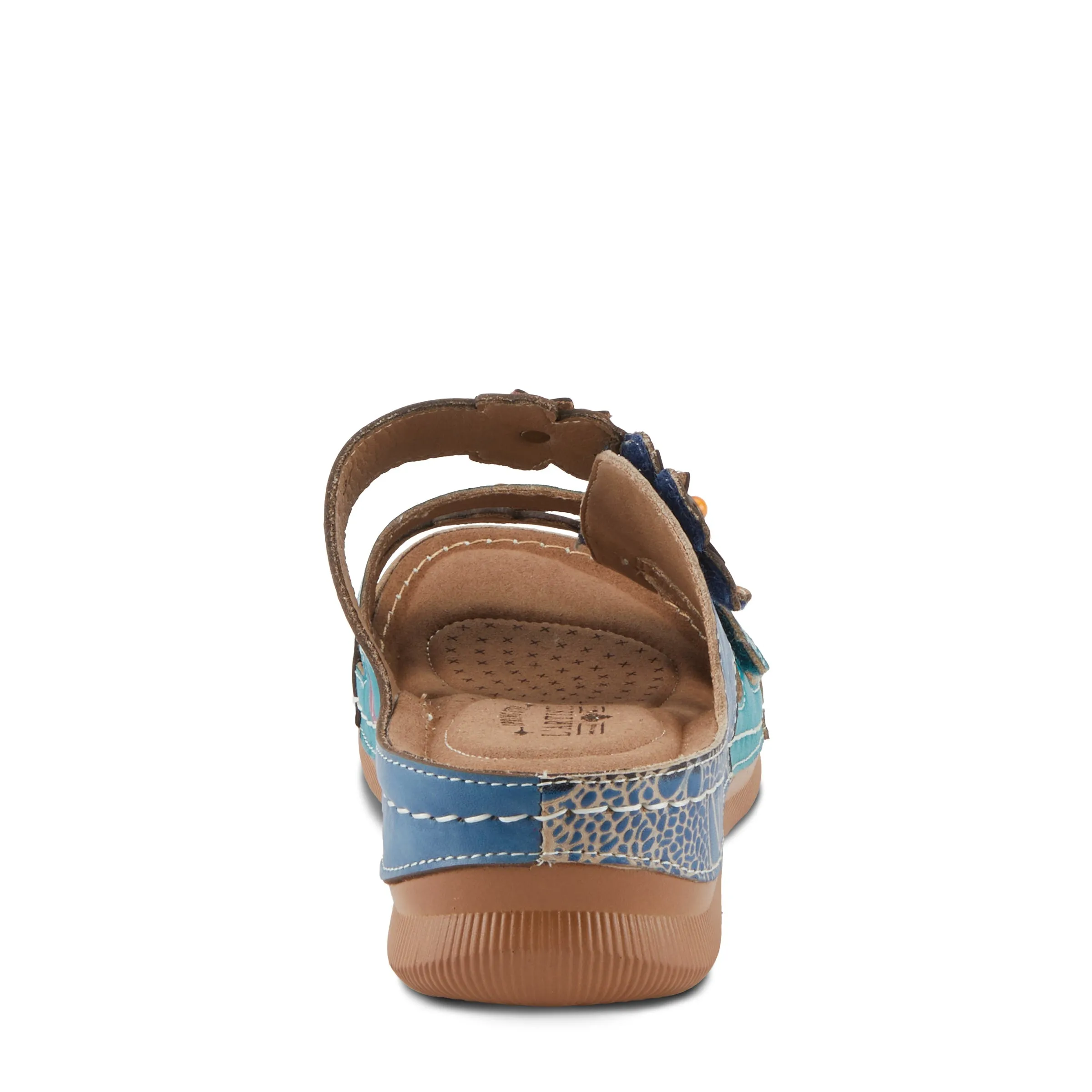 Spring Step Shoes L'Artiste Brash Sandals Women's Hand Painted Leather