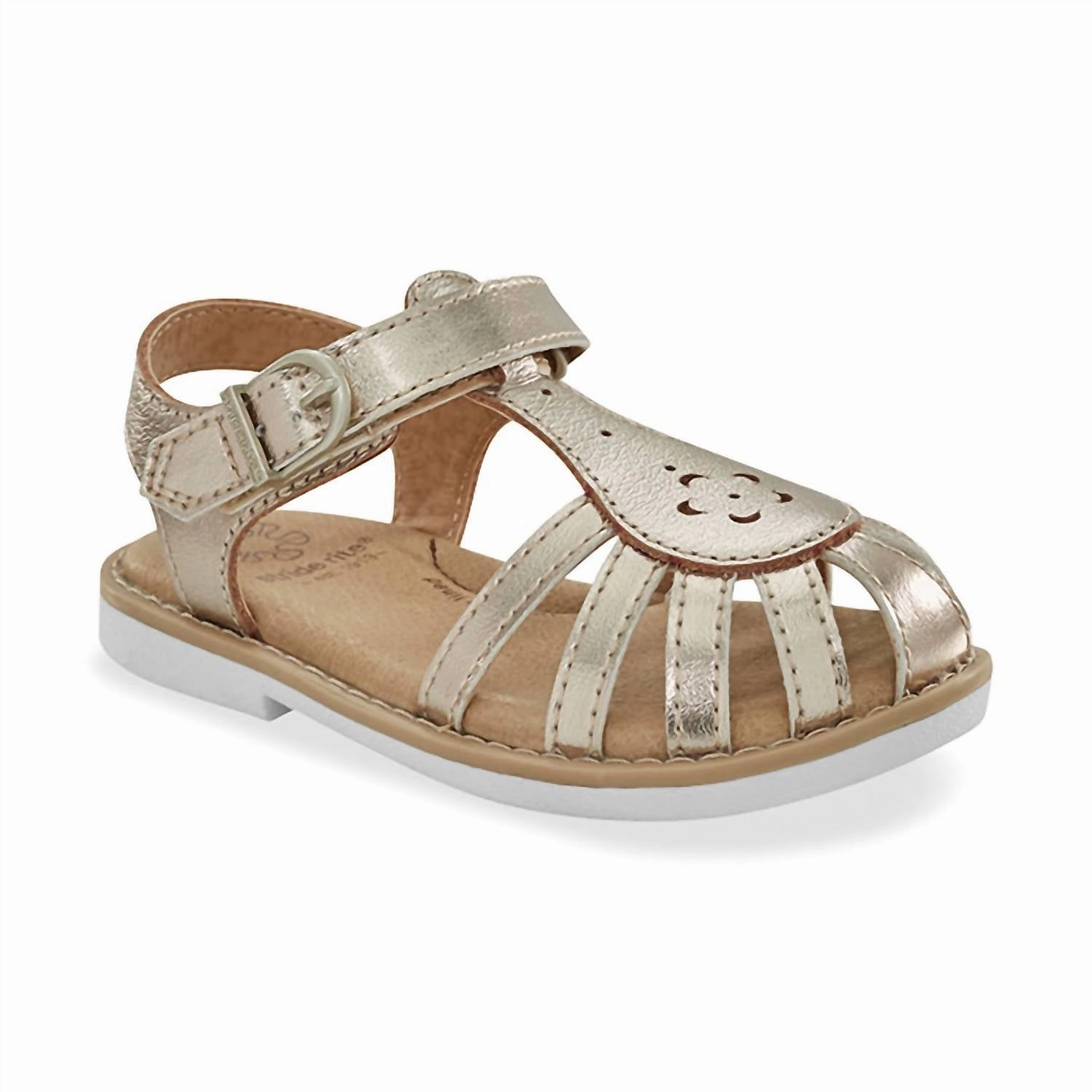 Adaptive Technology Sr Renee Kids Sandals In Gold
