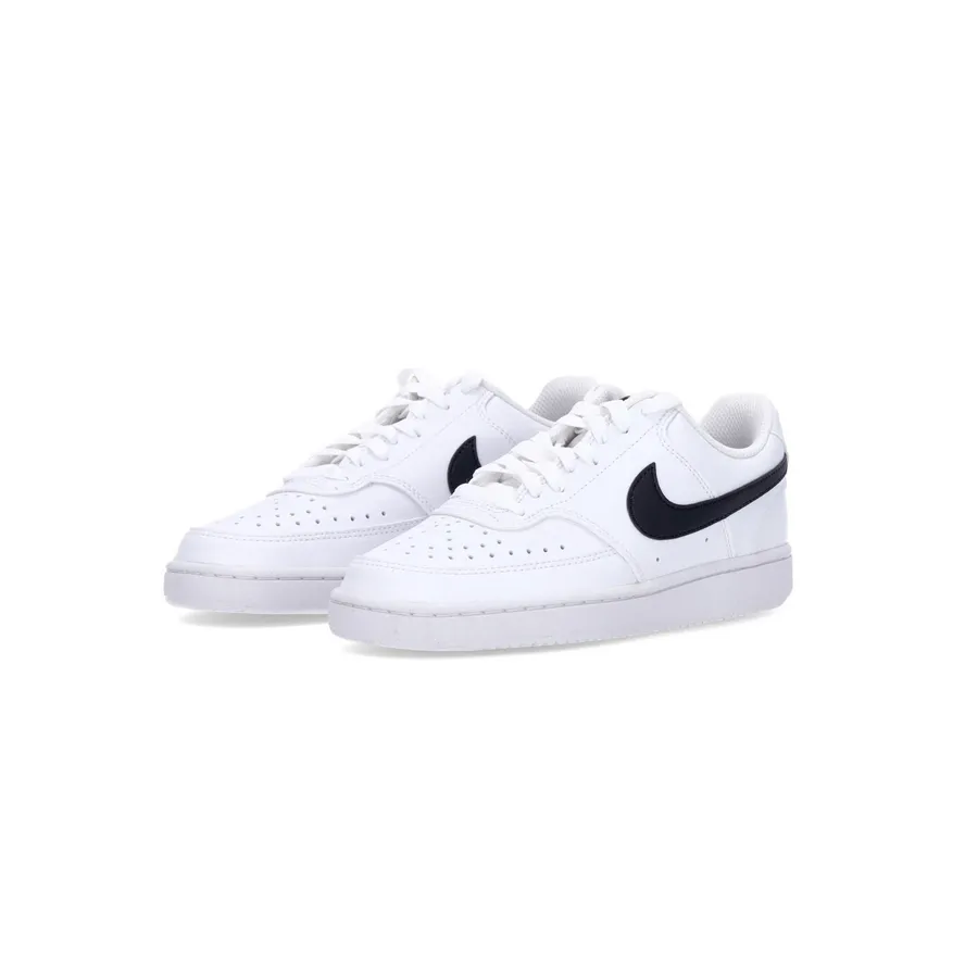 Nike scarpa sneakers da donna Court Vision Low Next Nature DH3158 101 bianco nero running on ice shoes