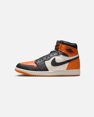 Jordan Air Jordan 1 Retro High OG "Shattered Backboard"Black/Black-Sail/Starfish Active Days Clean Aesthetic