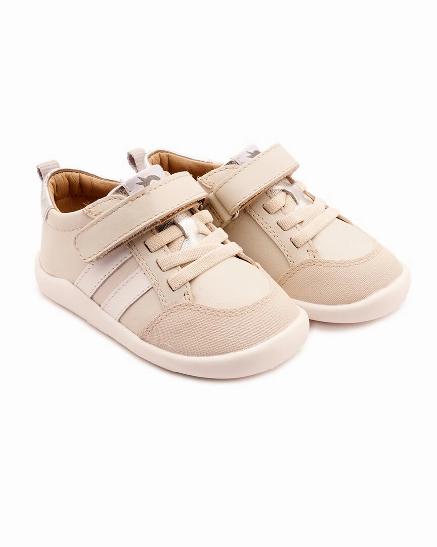 Old Soles Bowler Ground Leather Sneaker Fit Everyday Elastic Lace Closure