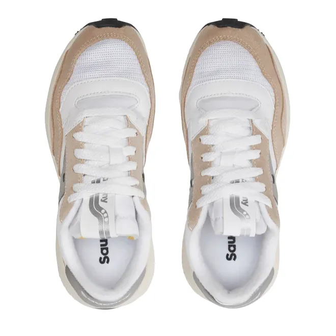 Pressure Relief running shoes for half - marathons Saucony Originals scarpa sneakers da donna Jazz NXT S60790-11 bianco-argento