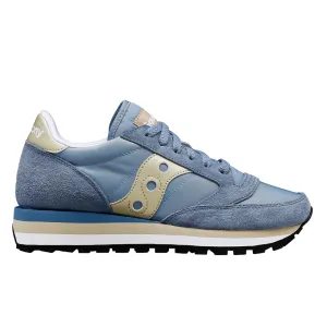youth sizes running for endurance shoes Saucony Originals scarpa sneakers da donna Jazz Triple S60530-44 blu chiaro-oro