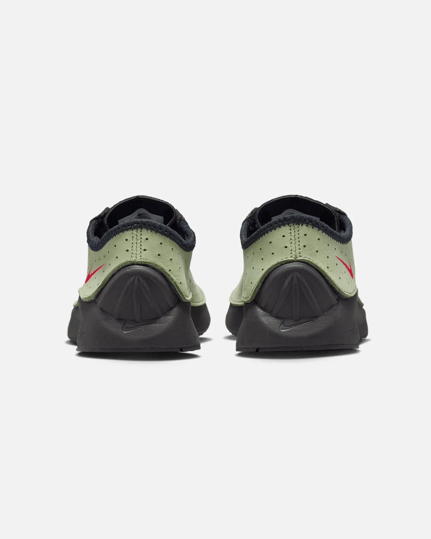 Hyperbolic Heel Counter Nike Women's Air Superfly Oil Green