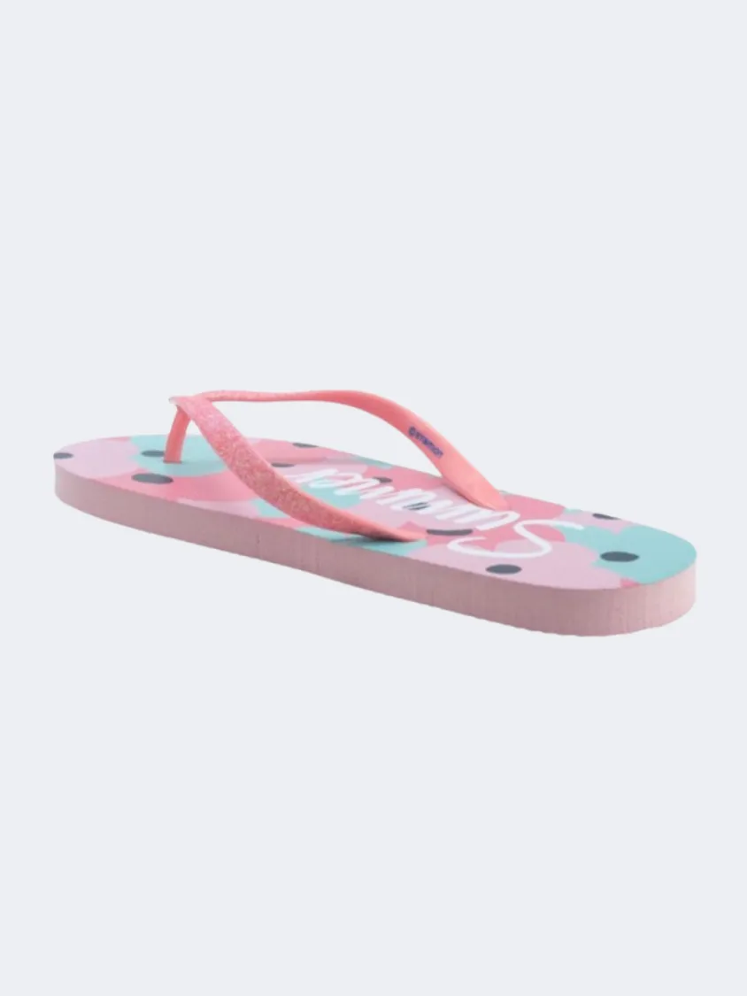 Stamion Mer Pe Girls Beach Slippers Pink
