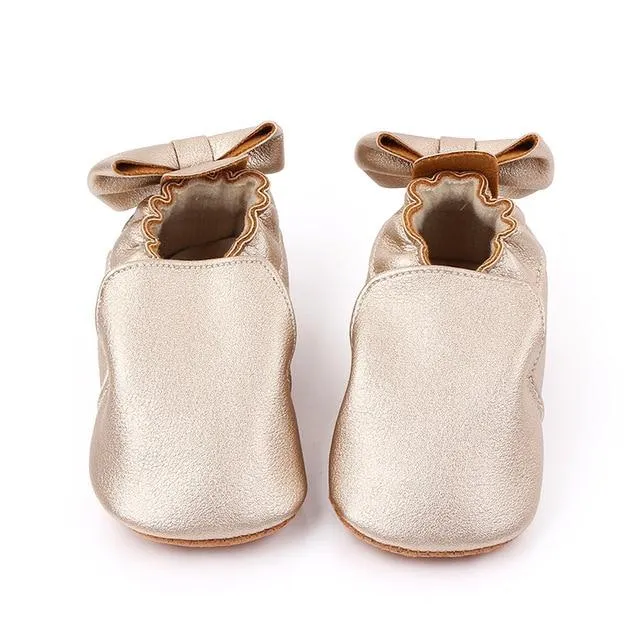 Starry Baby Girl Infant Cute Pattern Shoes with Soft Bottom 1pair