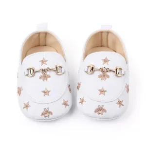 Starry Baby Girl Infant Cute Pattern Shoes with Soft Bottom 1pair
