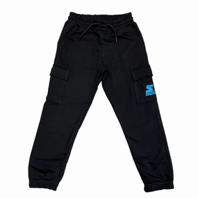 Starter Pantalone sportivo in felpa da ragazzo 1105 UB ST nero Comfy Layers Mobility Shorts Capri
