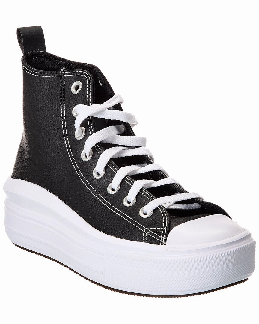 Boost Power City Style Converse Chuck Taylor All Star Move Leather High-Top Sneaker