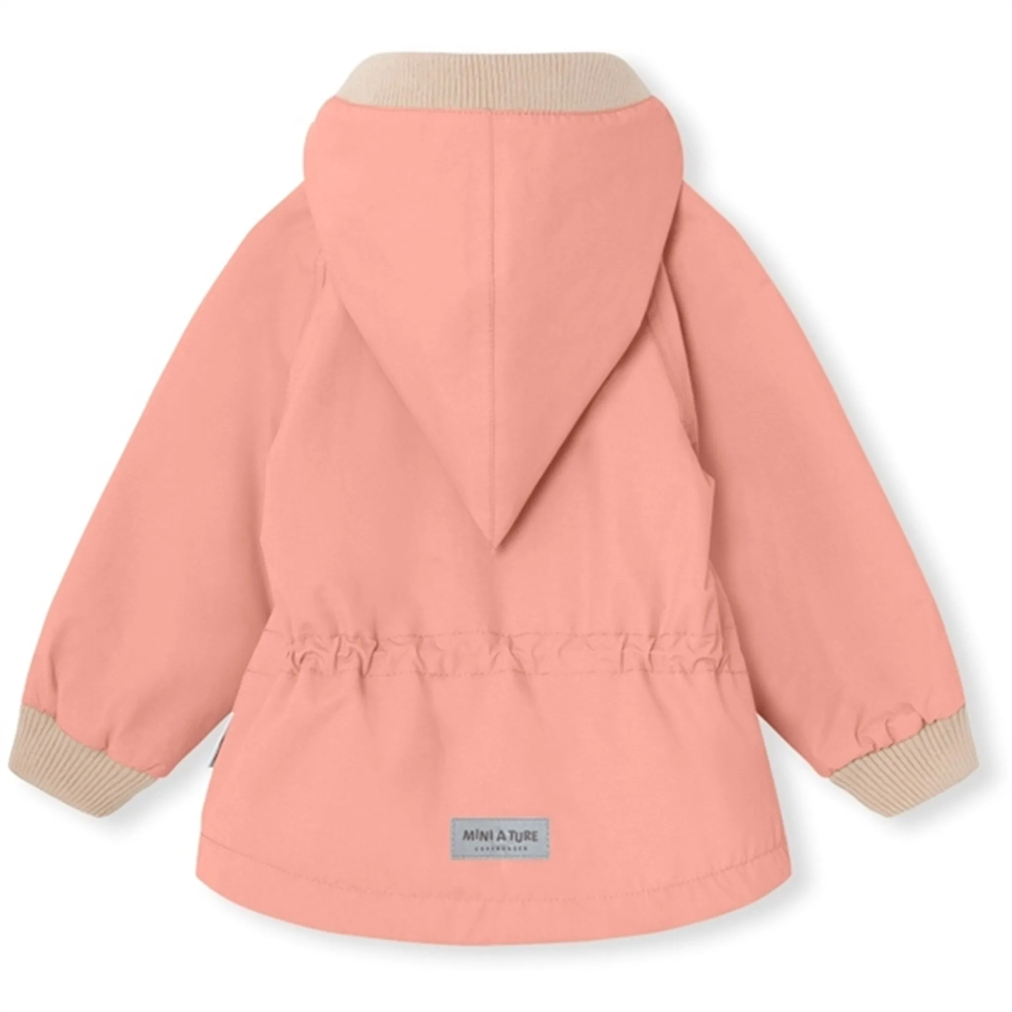 MINI A TURE WAI Spring Jacket Rosette Rose Double Breasted LightPadding