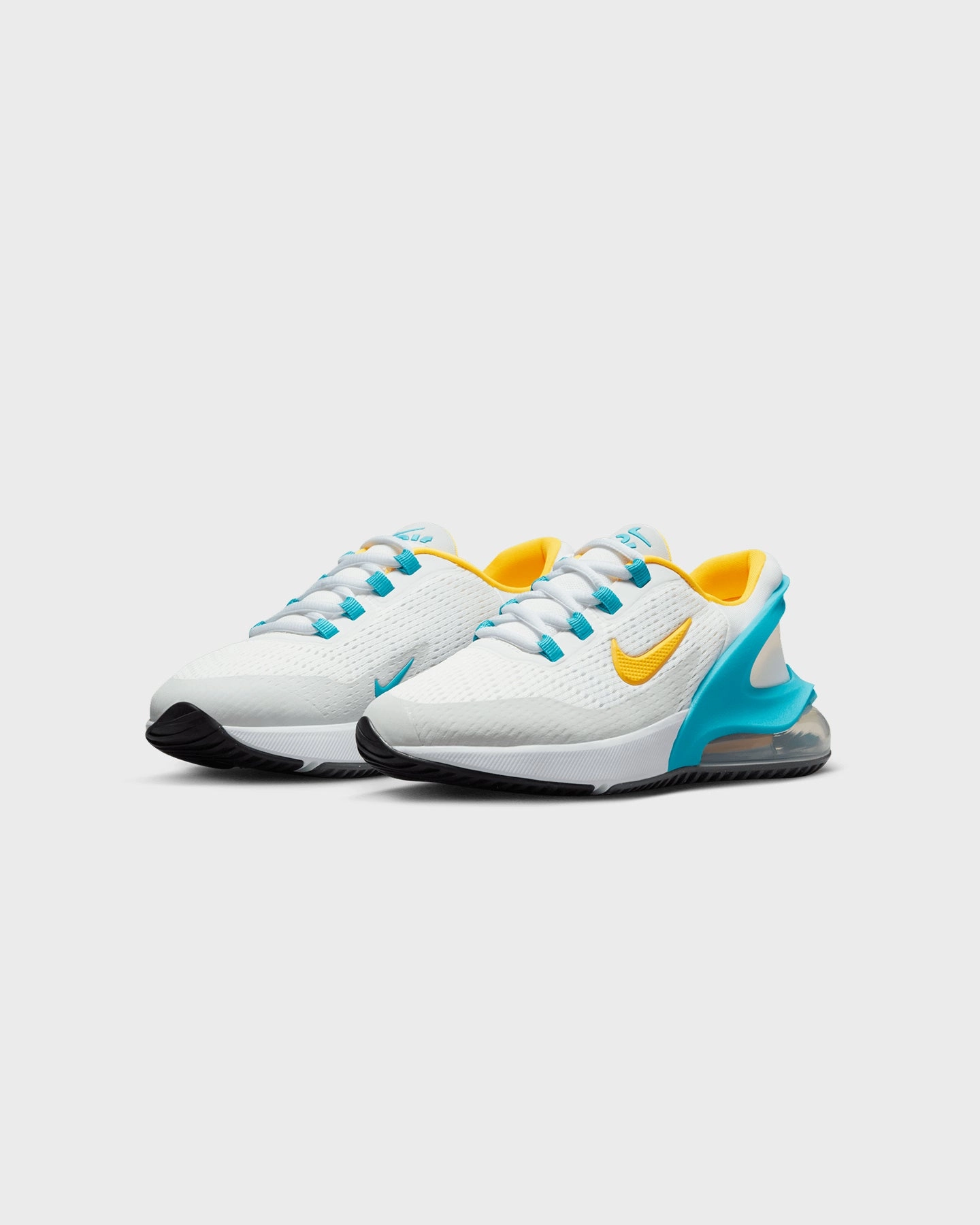 Nike Kids' Air Max 270 GO (GS) Summit White/Laser Blue Base Comfort