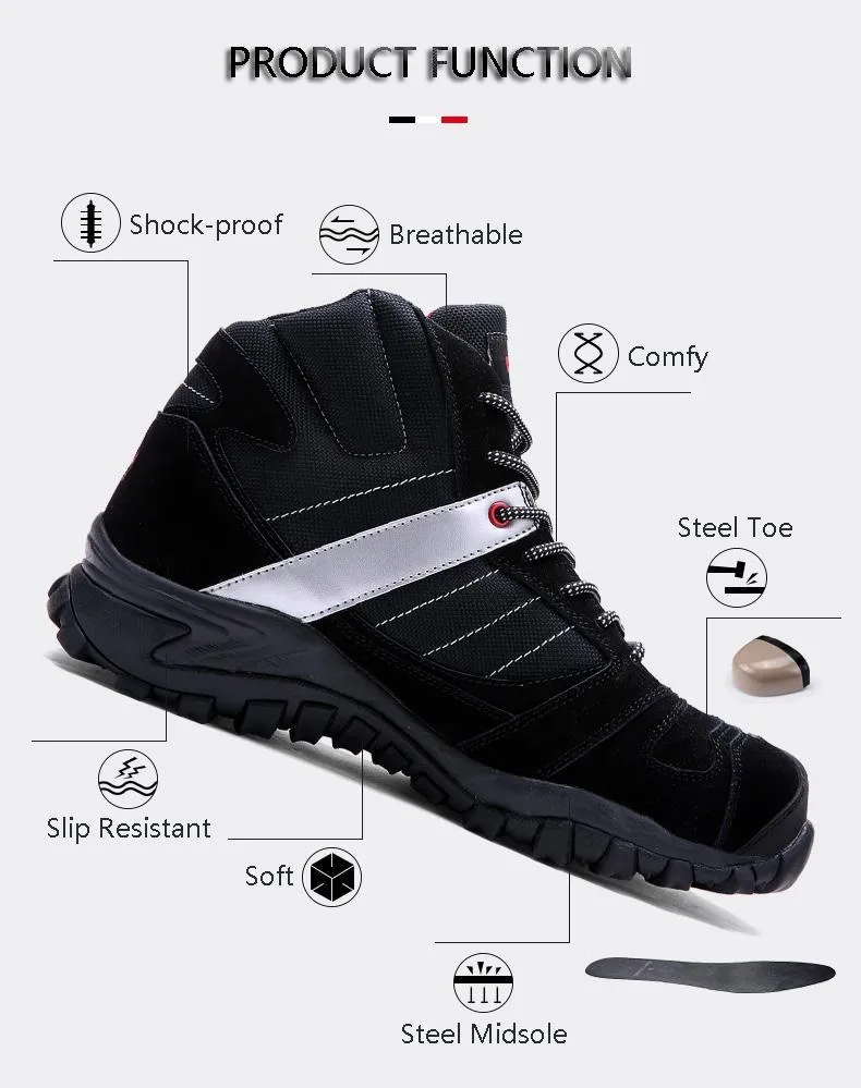 Steel Toe Sneakers Work Shoes