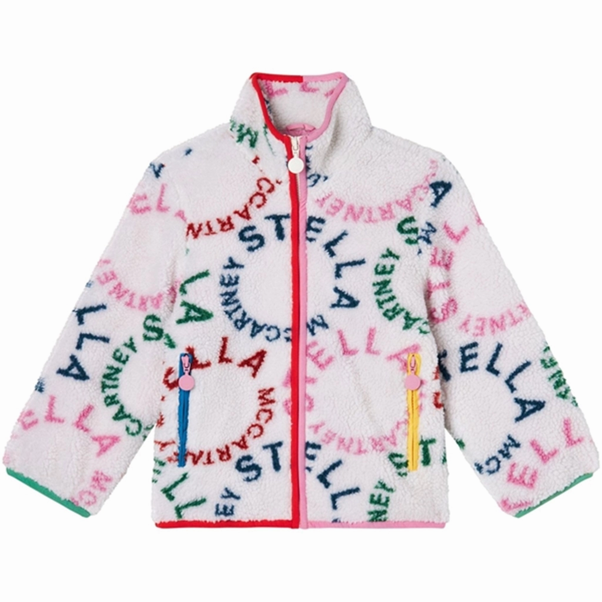 Stella McCartney Ivory/Colourful Jacket Durable Fabric