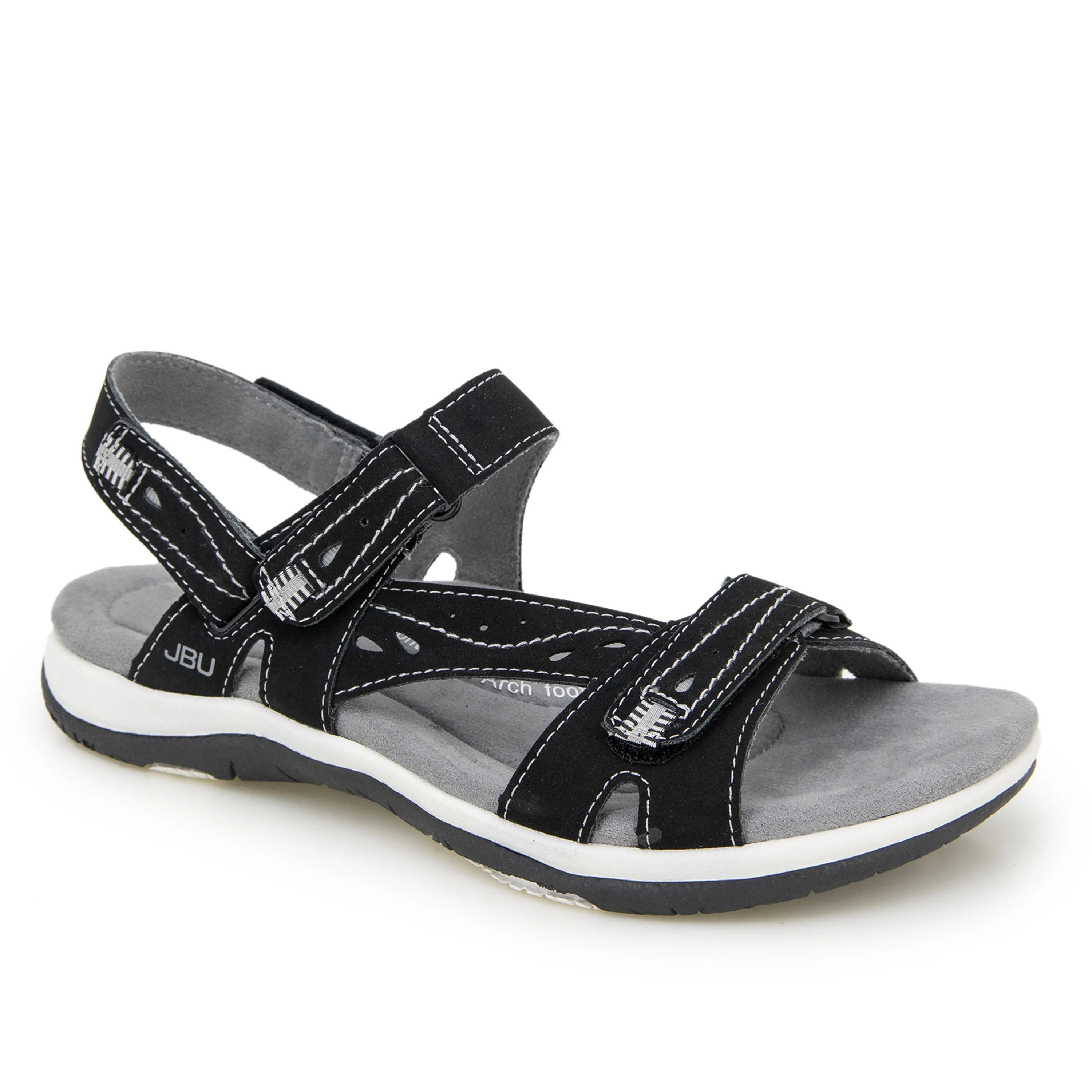 Stephie Vegan-Wide Black