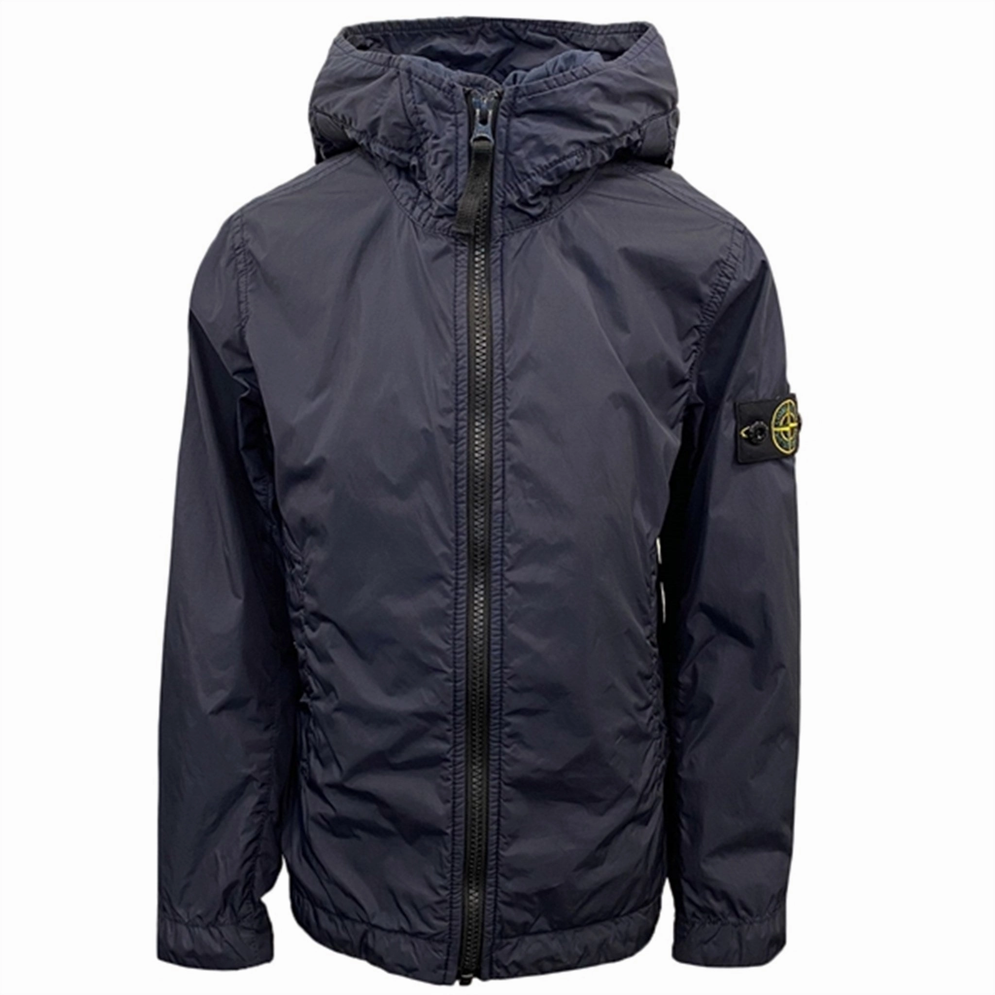 Fleece Inside Stone Island Jacket Navy Blue