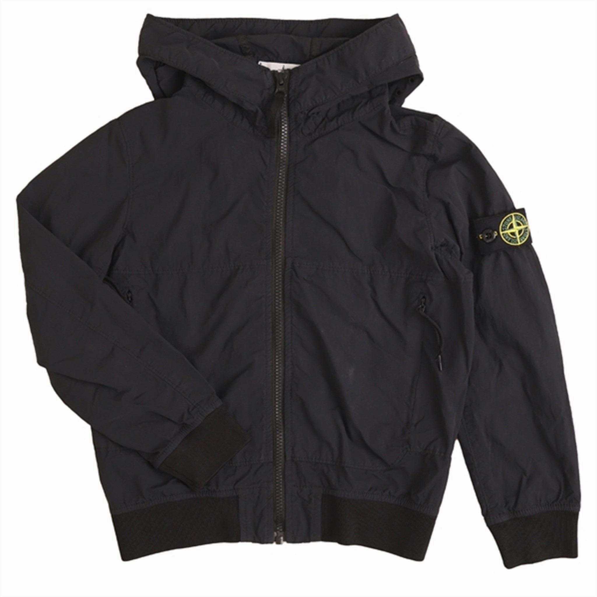 Stone Island Junior Jacket Black Simple Outer