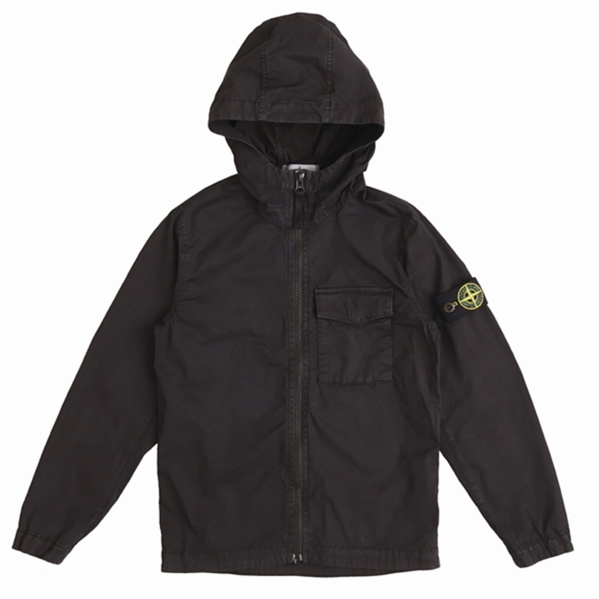 Stone Island Junior Overshirt Black Sport Inspired Style All Year Use