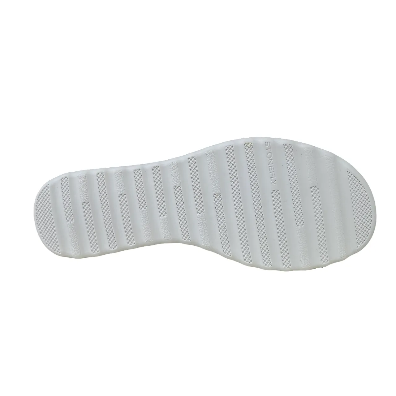 Comfortable And Lightweight Soft Material Stonefly sandalo con zeppa da donna Parky 24 220895 849 bianco-argento