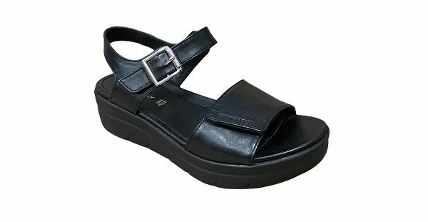 Economical Stonefly sandalo da donna Aqua III 2 Nappa 110207 000 nero
