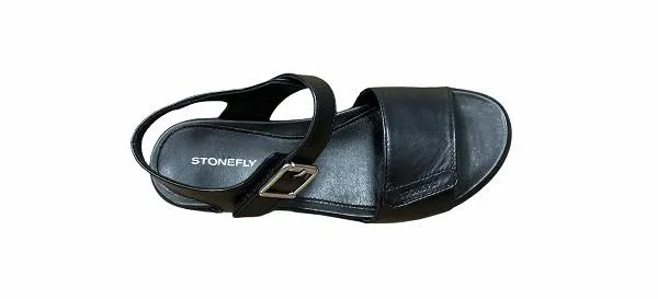 Multi Layer Interior Stonefly sandalo da donna Aqua III 2 Nappa 110207 000 nero