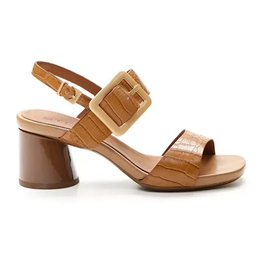 Low Profile Silhouette Stonefly sandalo da donna Jenny 2 Cocco Embossed LTH 216057 300 marrone