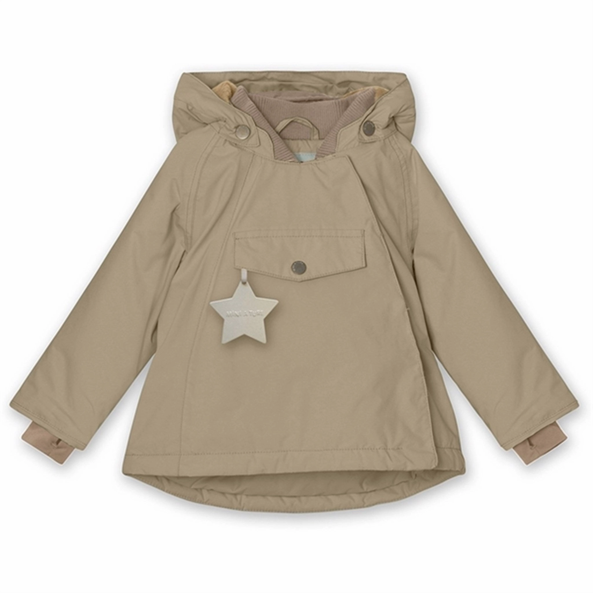Aramid Fiber Blend MINI A TURE Wang Fleece Winter Jacket Savannah Tan