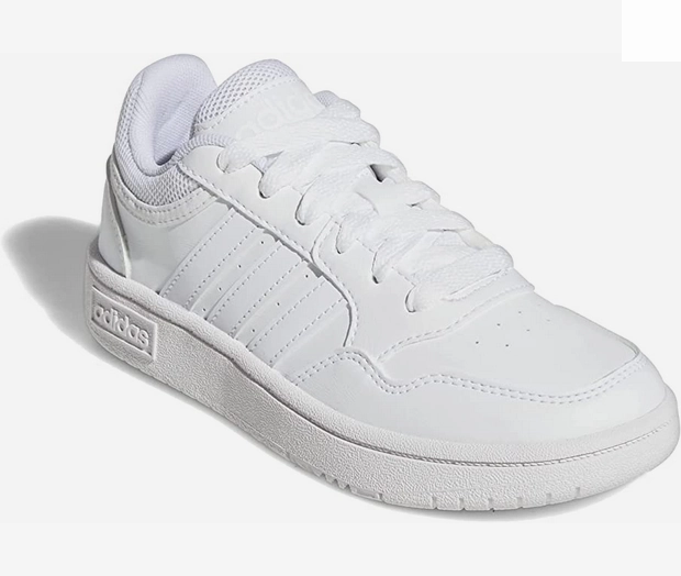 Adidas Sneakers da ragazzo Hoops 3.0 K GW0433 white spandex shoes