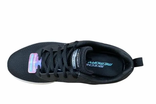 Bonded Seam Construction signature shoes Skechers scarpa da ginnastica da donna Air Dynamight Radiant Choice 149346/BKW nero-bianco
