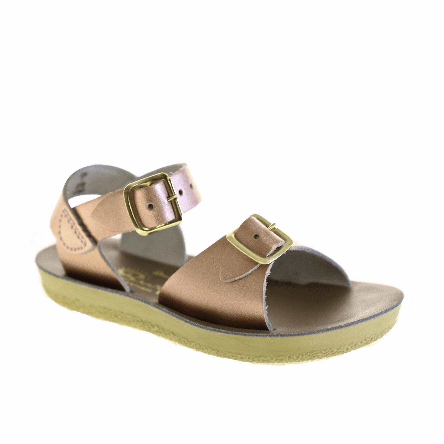 Hyperbolic Cushioning Layered Chic Kids Surfer Sandal In Rose Gold