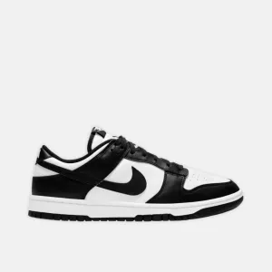 perforated shoes NIKE DUNK LOW - BLACK/WHITE