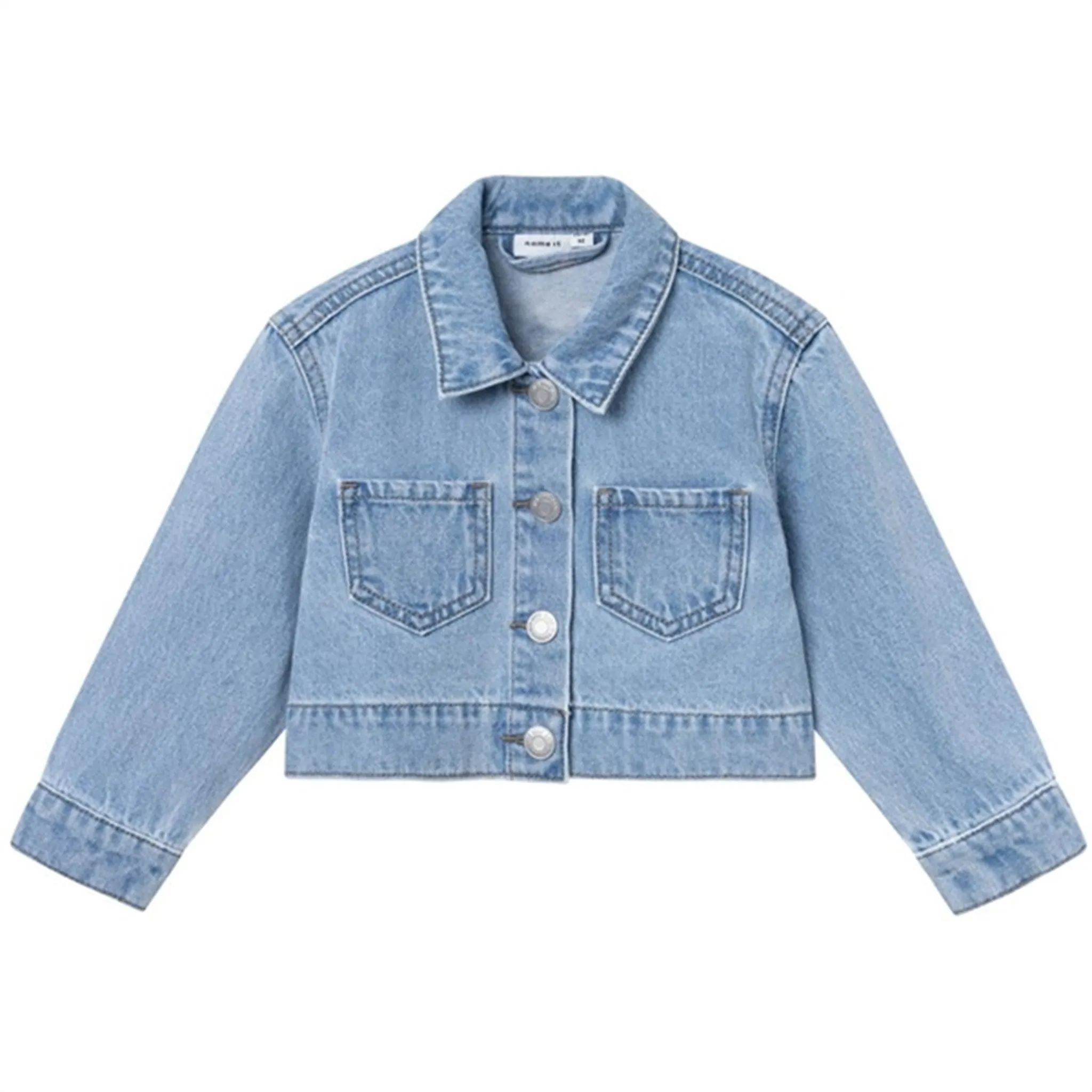 Name it Light Blue Denim Unicorn Conny Denim Jacket Insulated Layer