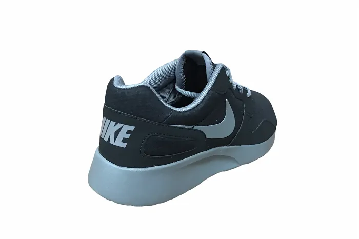 Nike scarpa sportiva da donna Kaishi Print 705374 001 nero-grigio Contoured Ankle Collar Torque Reduction