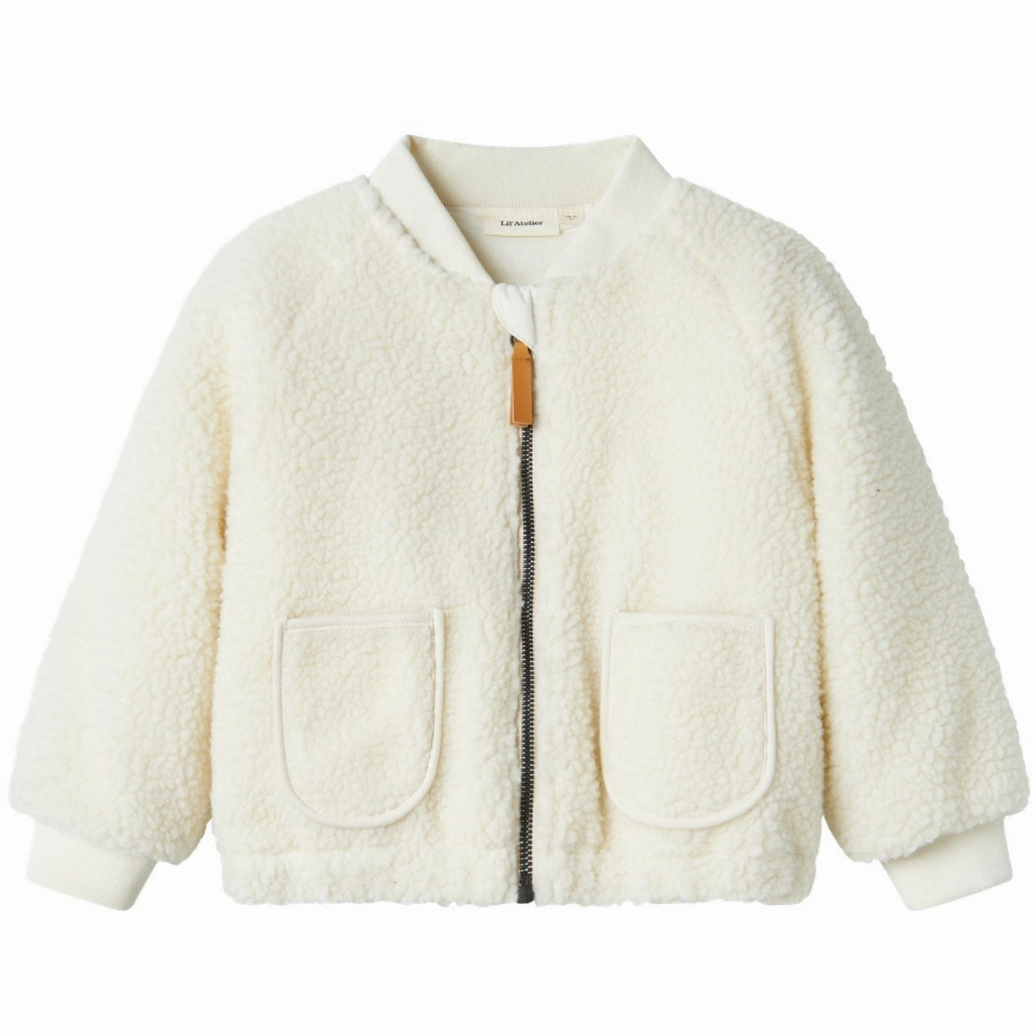 Lil'Atelier Coconut Milk Dino Lajo Bomber Jacket Mold resistant Water Resistant