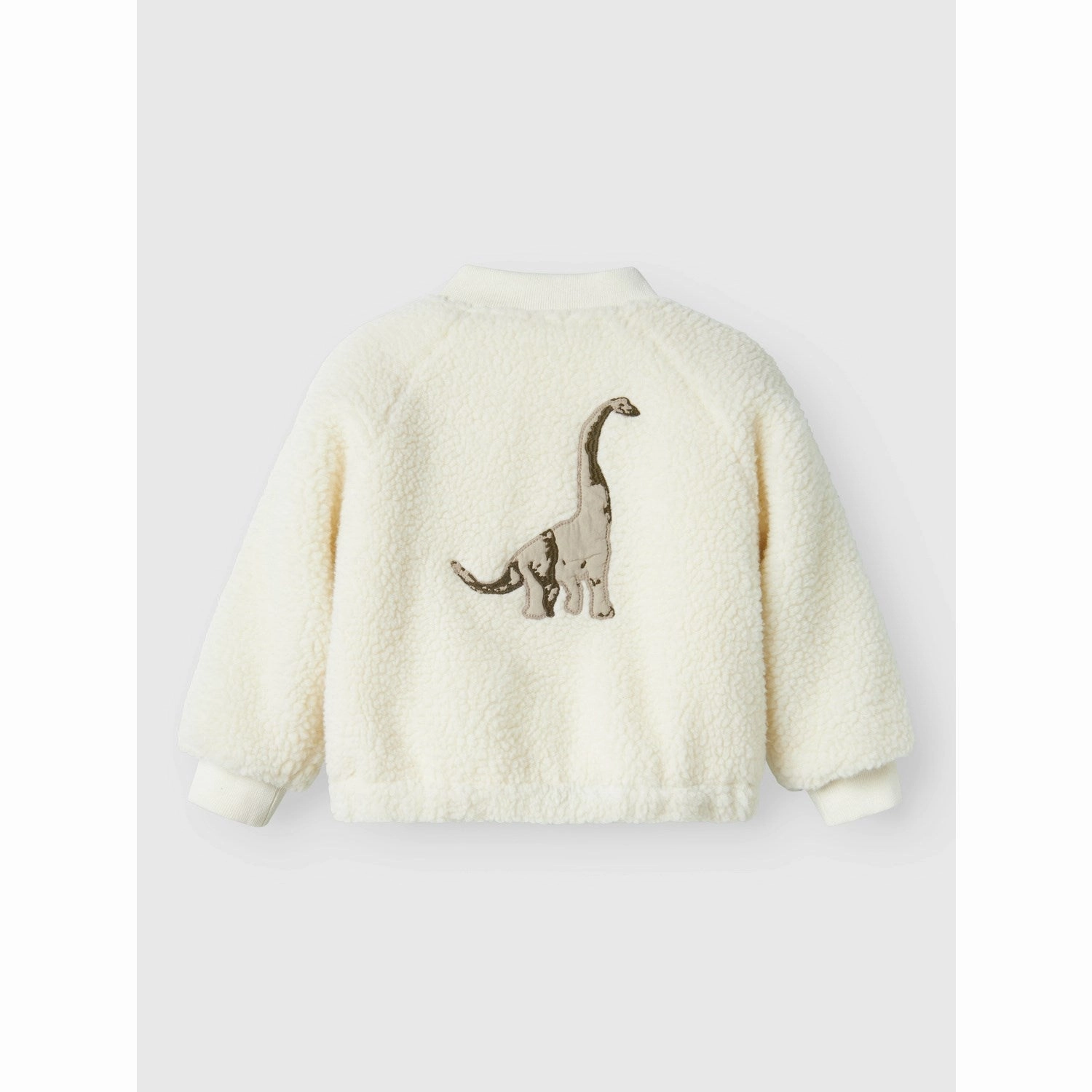 Lil'Atelier Coconut Milk Dino Lajo Bomber Jacket Adaptive Layering System Microfiber Shell