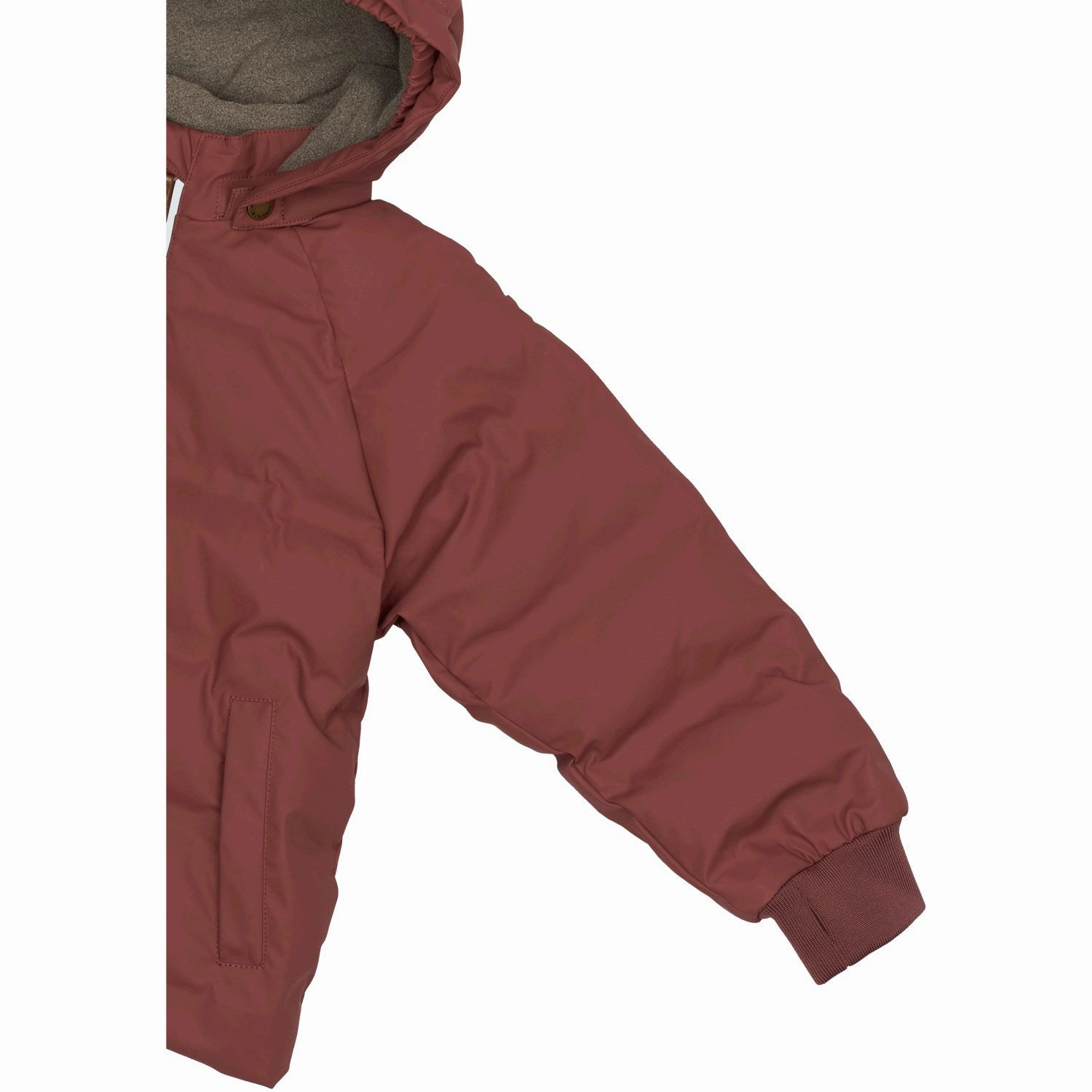 Aramid Fiber Blend Cold Ready Look Mikk-Line Apple Butter PU Puff Jacket Rec.