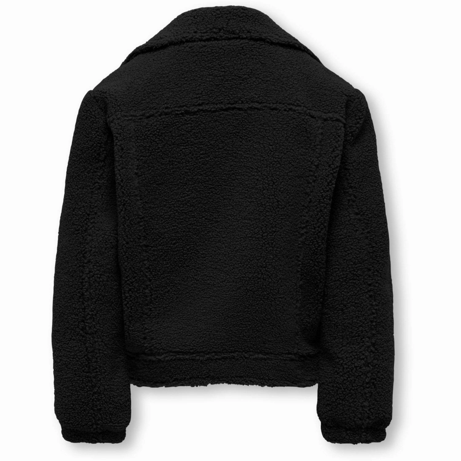 kids ONLY Black Rio Teddy Biker Jacket ConvertibleCollar