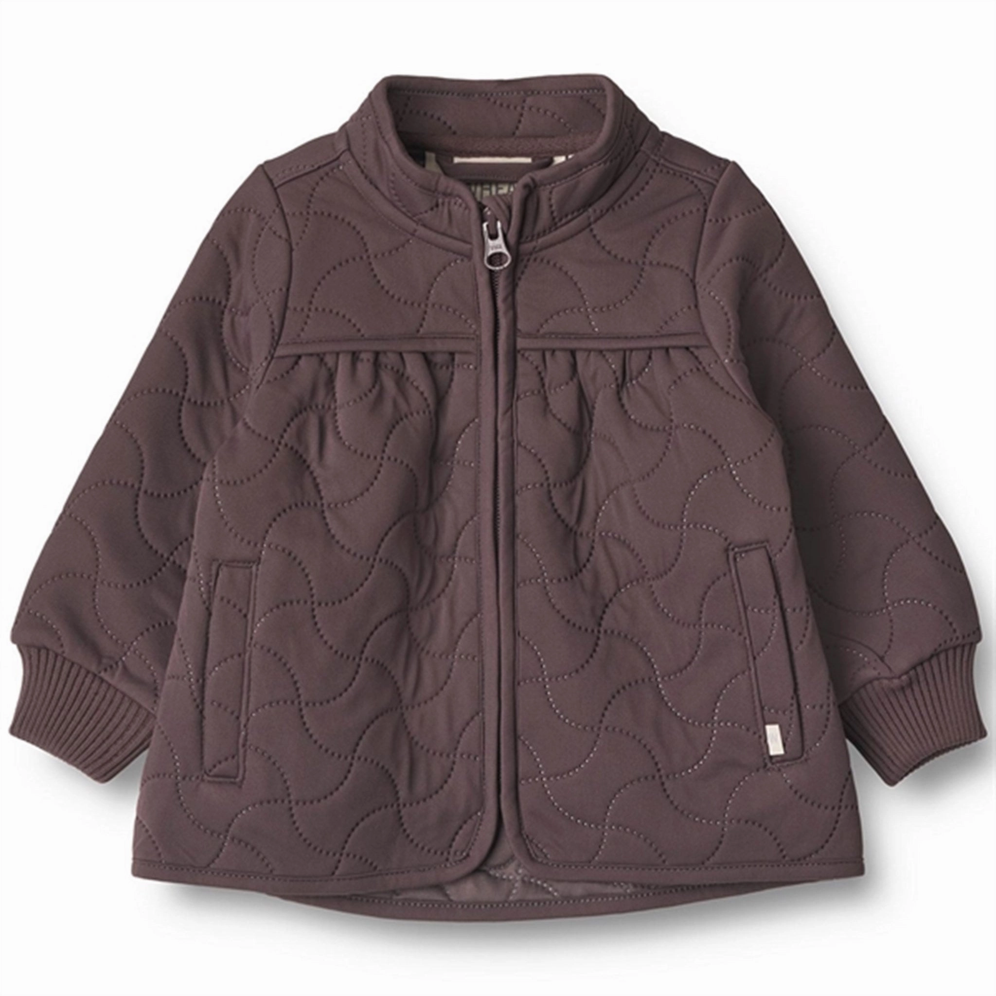 AbrasionResistant Surface Seamless Welded Construction Wheat Thermo Eggplant Jacket Thilde