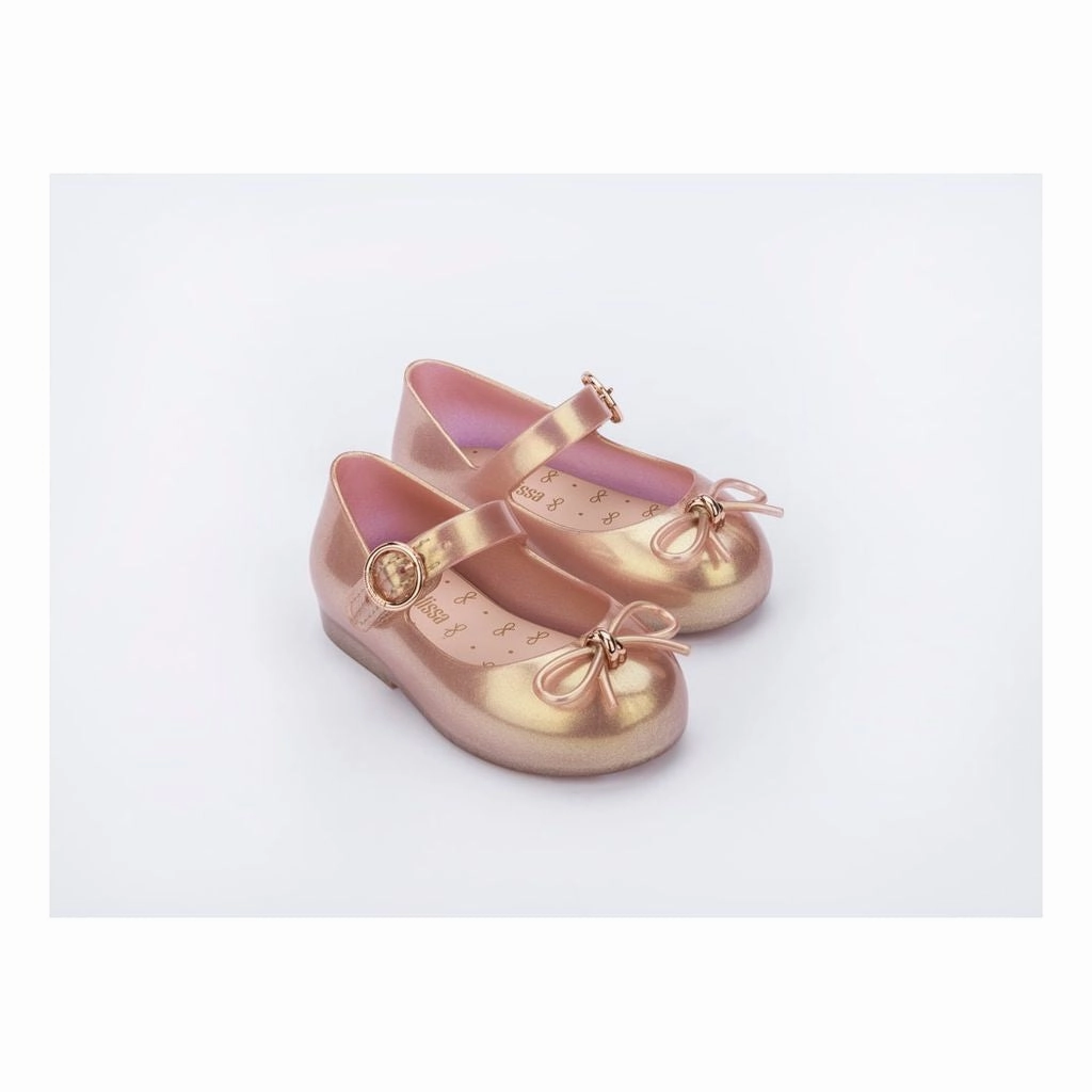 Pink Jelly Bow Shoes Durable TPR Outsole Heat Dissipating