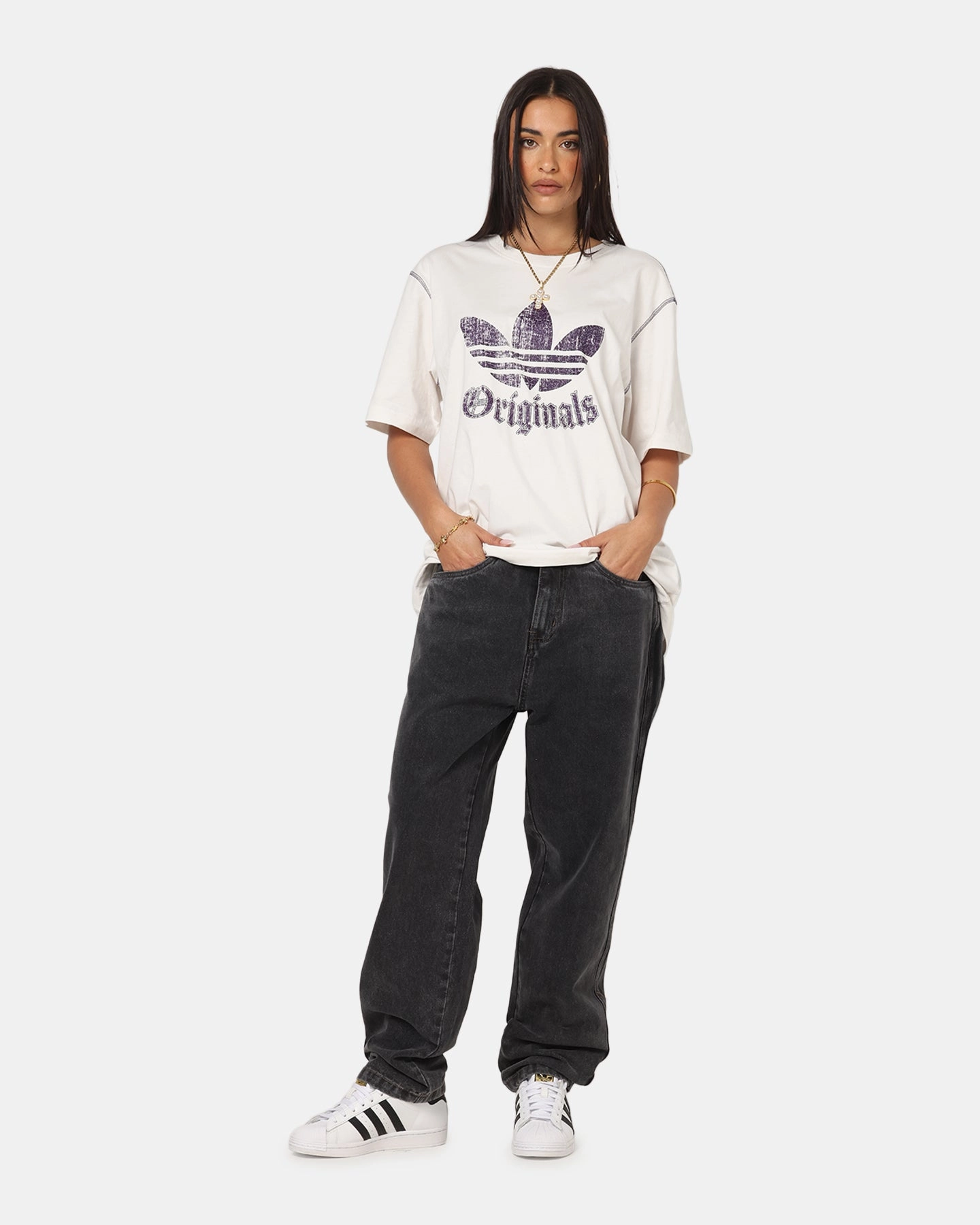 Layer Comfort Air Flow S Double Denim Standard Jeans Faded Black
