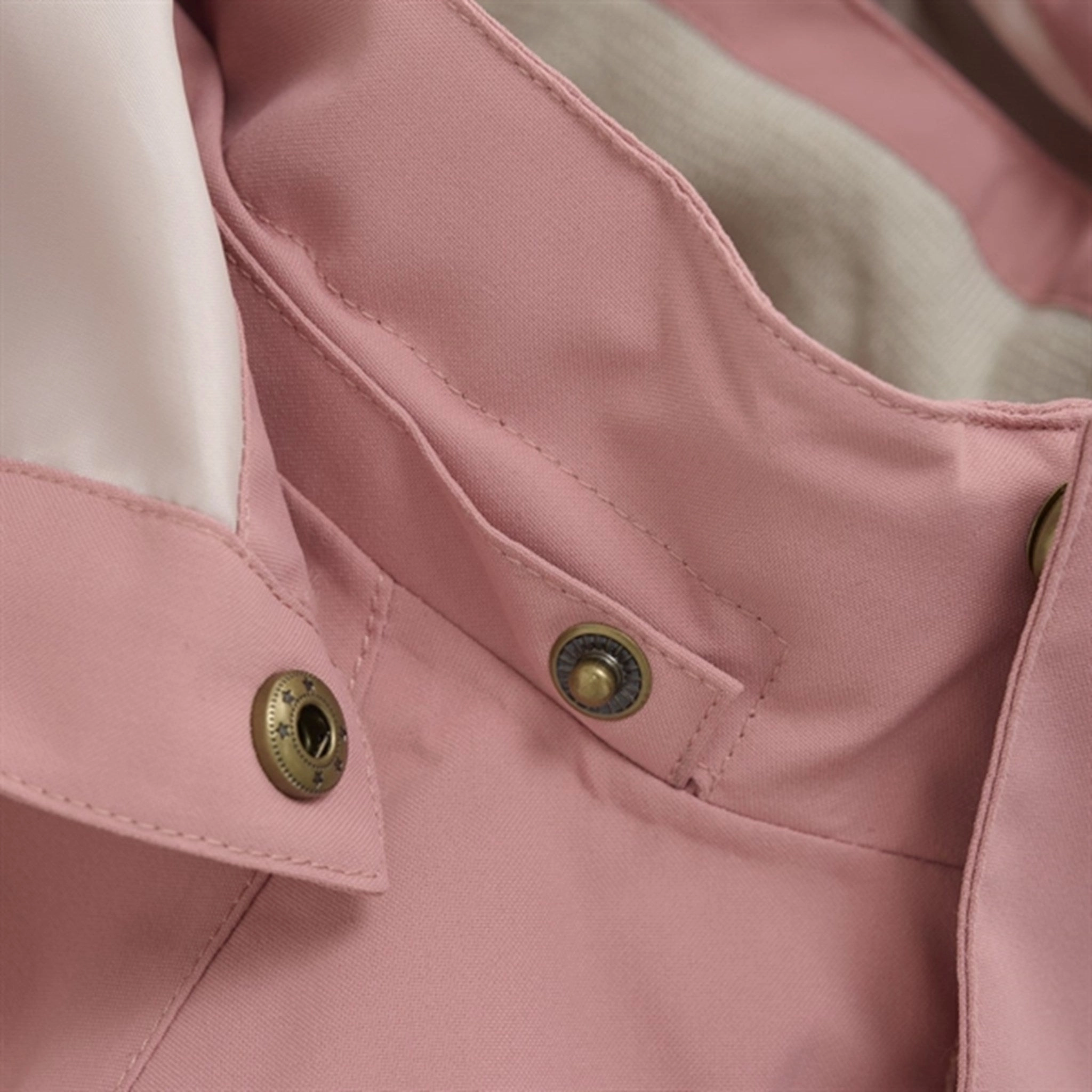 En Fant Jacket Old Rose Rubberized Edging