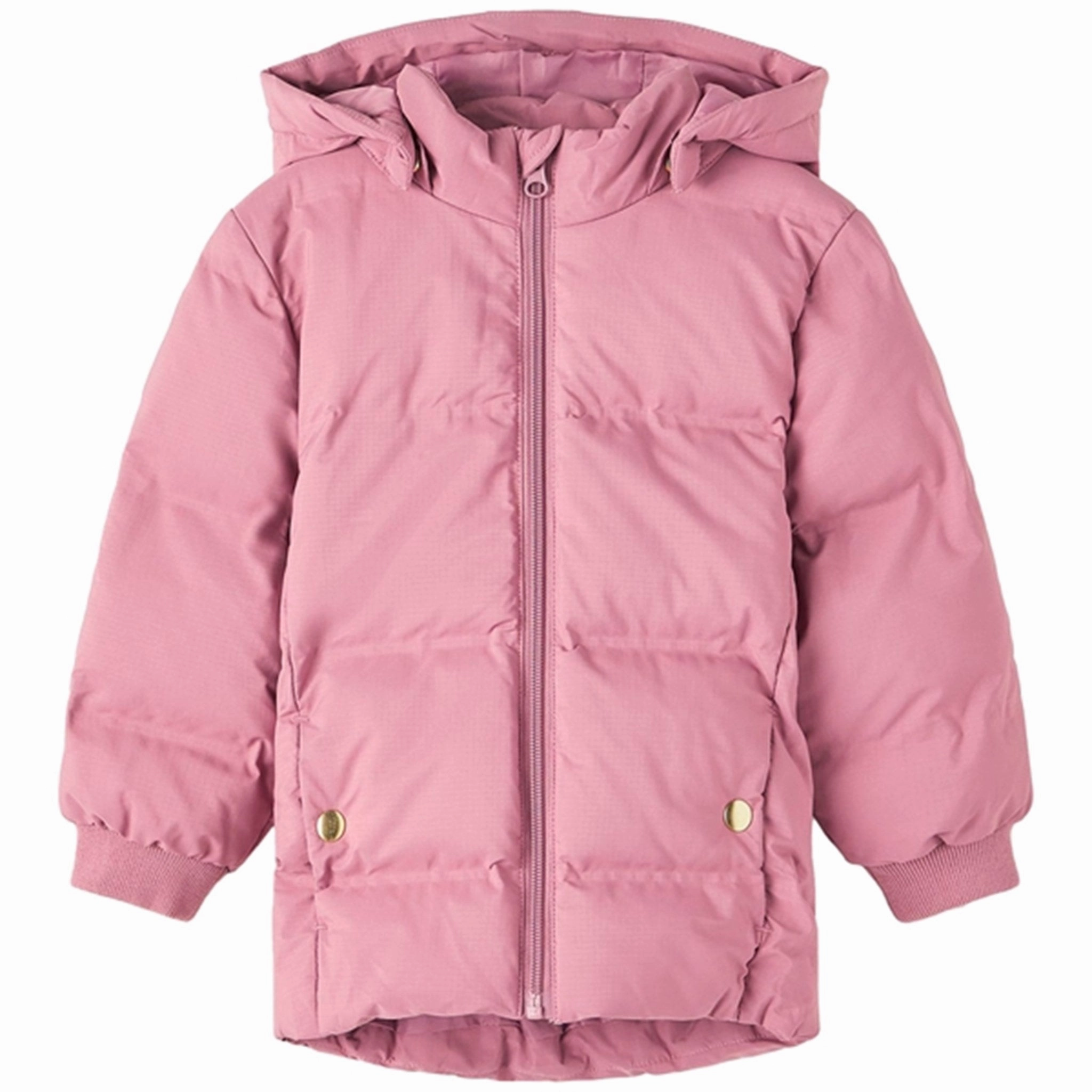 Frictionless Zipper Tracks Name it Wistful Mauve Mellow Puffer Jacket