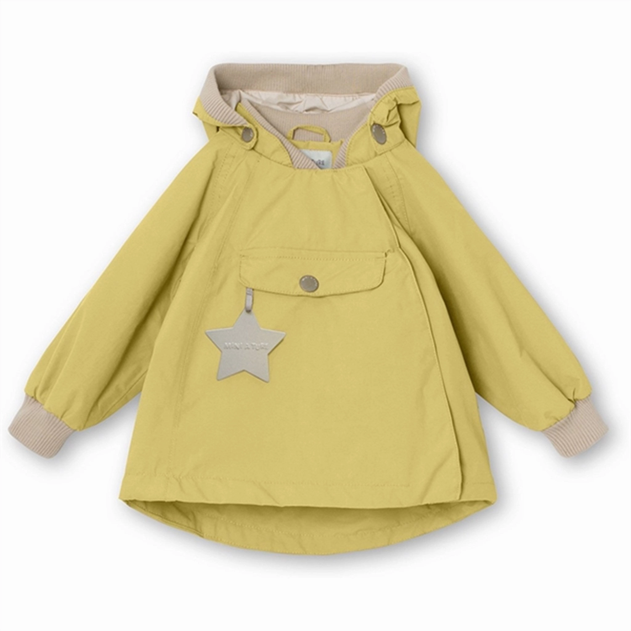 Ergonomic Fit Eco Friendly Coatings MINI A TURE Wai Spring Jacket Dusky Citron
