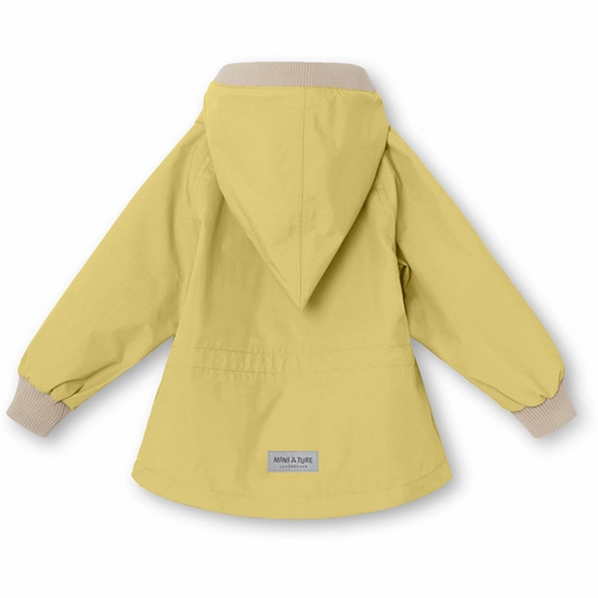 MultiPocket Layout Soft Shell Material MINI A TURE Wai Spring Jacket Dusky Citron