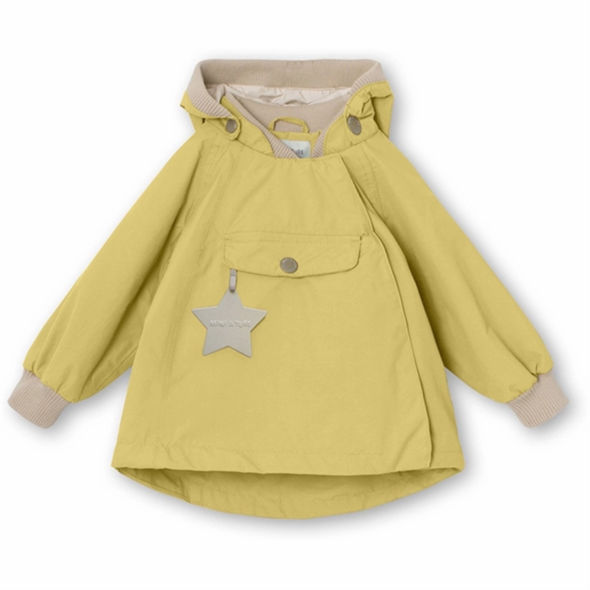 Sustainable Packaging MINI A TURE Wai Spring Jacket Dusky Citron