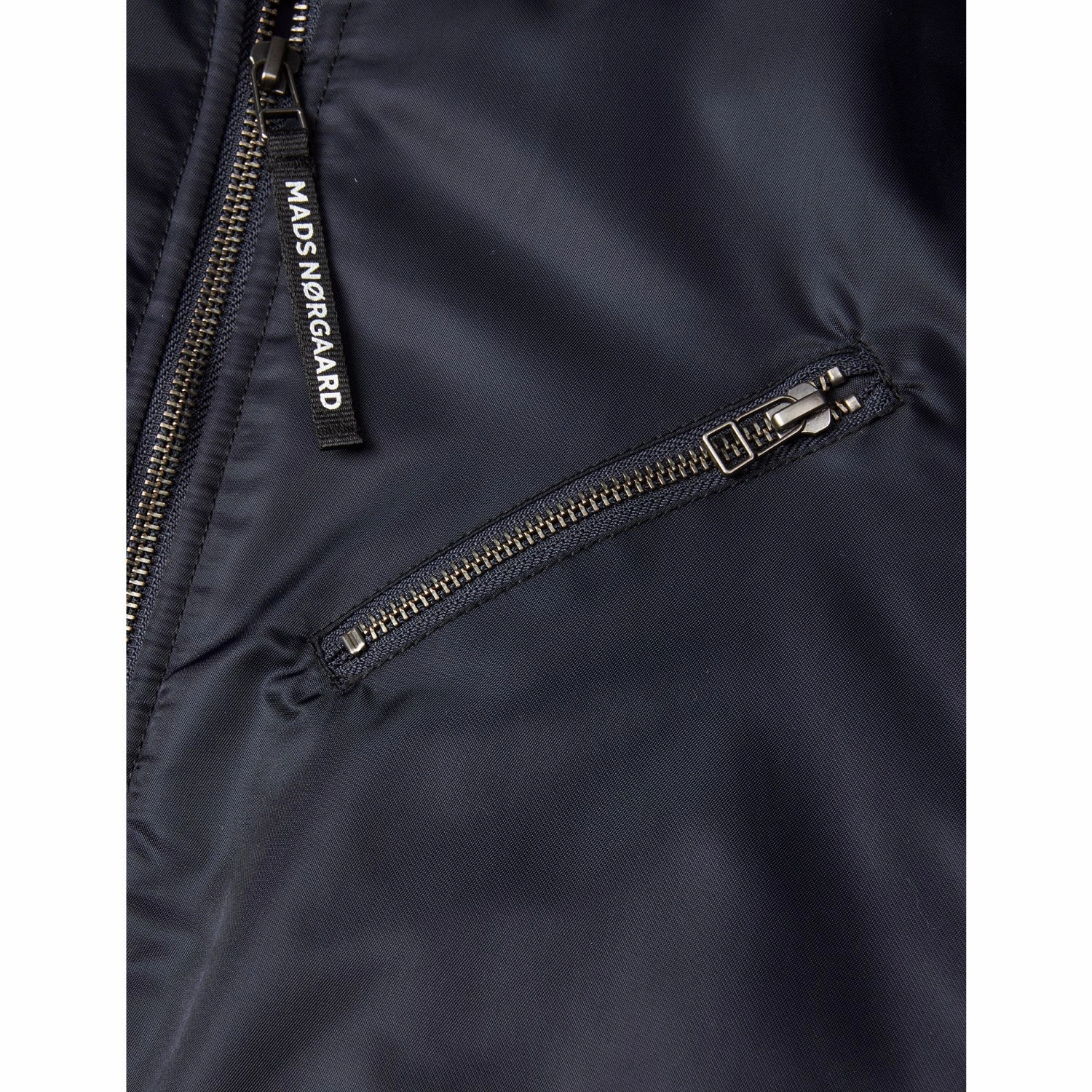 Mads N?rgaard Deep Well Bomber Nylon Jilla Jacket Flexible Hood Design Abrasion Proof Shoulders