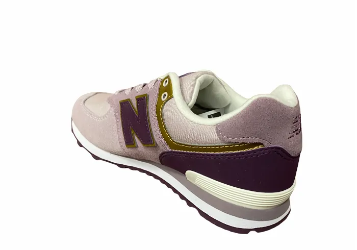 instep - strap shoes New Balance sneakers da ragazza  GC574MLG rosa