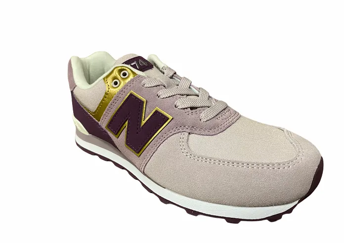 running for a break from routine New Balance sneakers da ragazza  GC574MLG rosa